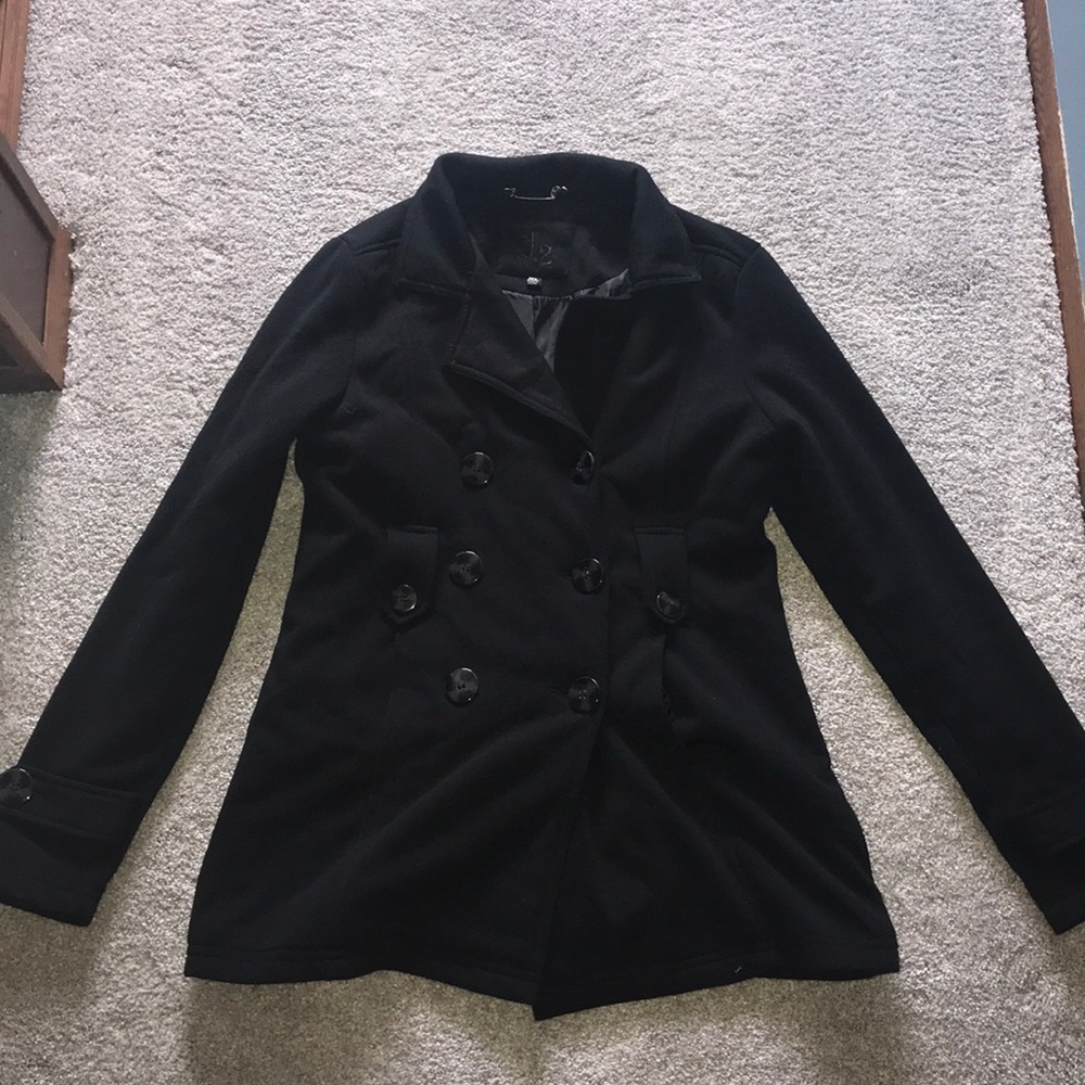 Black Button up Jacket